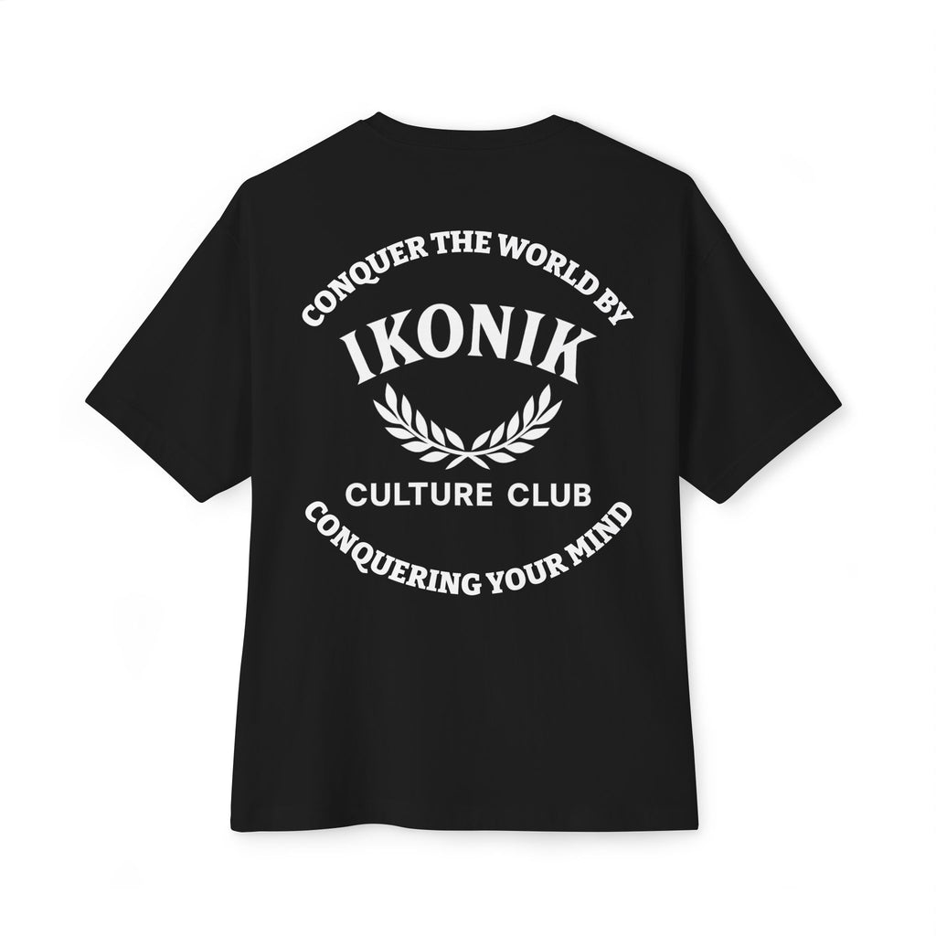 CONQUER THE WORLD | UNISEX OVERSIZED TEE